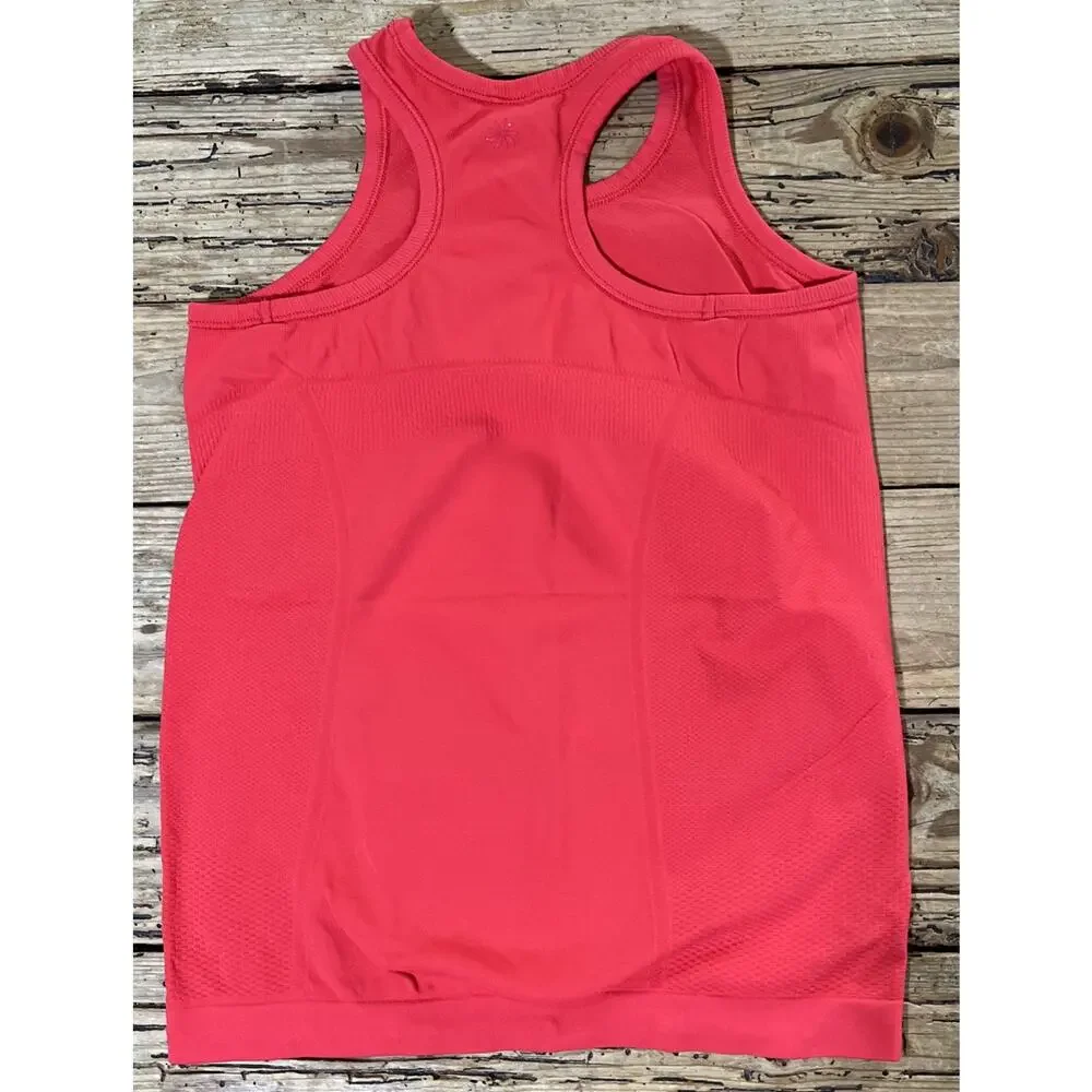 Athleta Girl Girl’s Size S/7 Red Power Up Seamless Tank